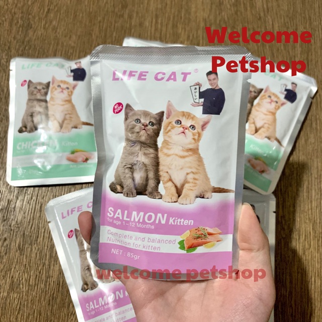 Life Cat 85gr Kitten Makanan Kucing (Baim Wong)