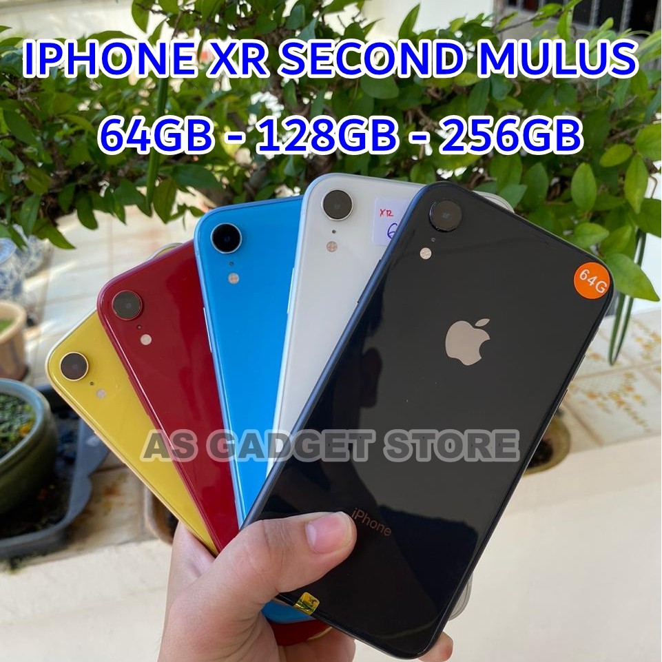 IPHONE XR BEKAS - 64GB & 128GB & 256GB - SECOND MULUS ORIGINAL