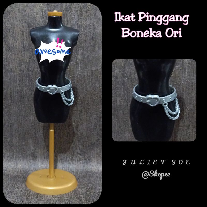 Mainan Ikat pinggang boneka ori berbi bjd pivotal