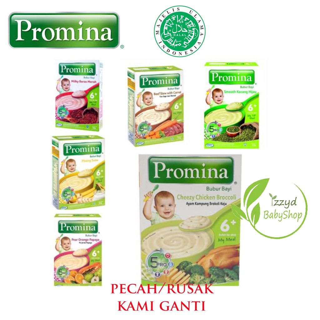 Promina Bubur Bayi 120gr / MPASI BAYI / Promina Baby ...