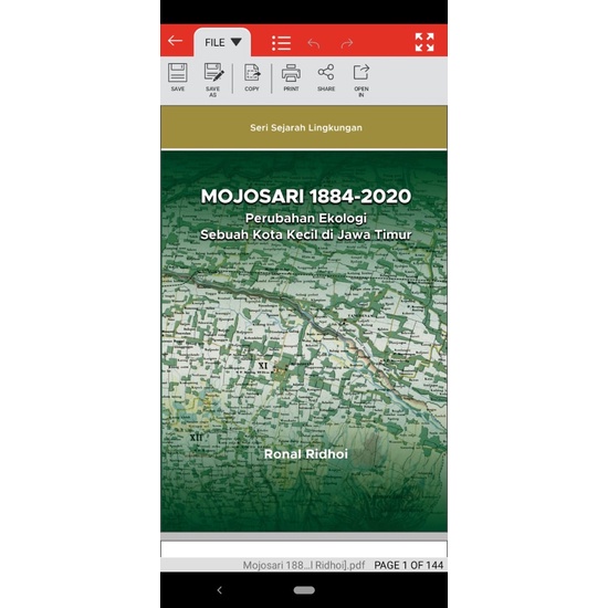 Buku Sejarah Mojosari Mojokerto