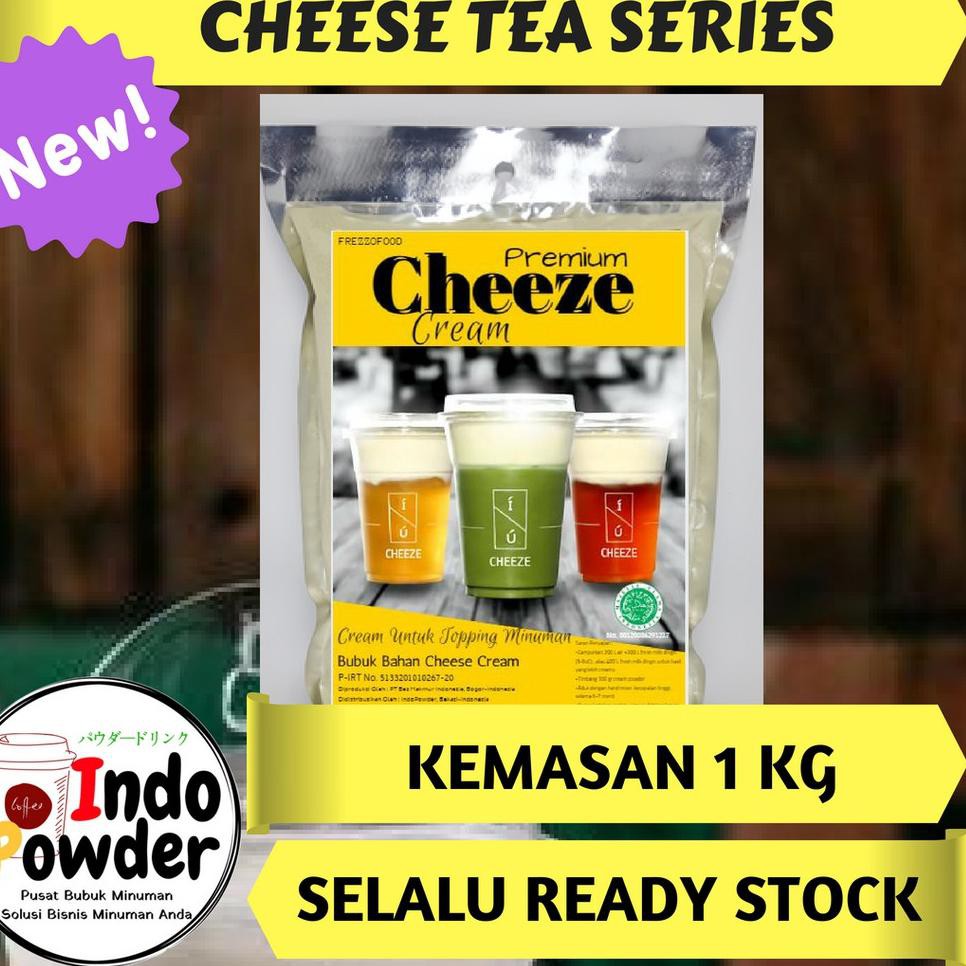 

MacAm2's PREMIUM Topping Cheese Tea Cream 1Kg / Topping Cheese Tea Cream 1Kg / Cheese Cream Powder |