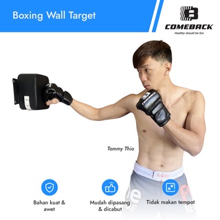 Comeback Boxing Wall Target (20x20x10), Tinju, samsak, bantalan tinju