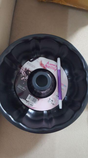 Loyang Tulban Impor Anti Lengket Teflon Cake Maker Dekorasi Kue  Bolu Dan Tart Baking Pan