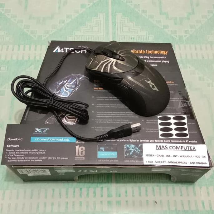 Barang Berkualitas mouse gaming Mouse X7 Spider Macro/Mouse A4tech X7 XL 747H Macro/Mouse Gaming