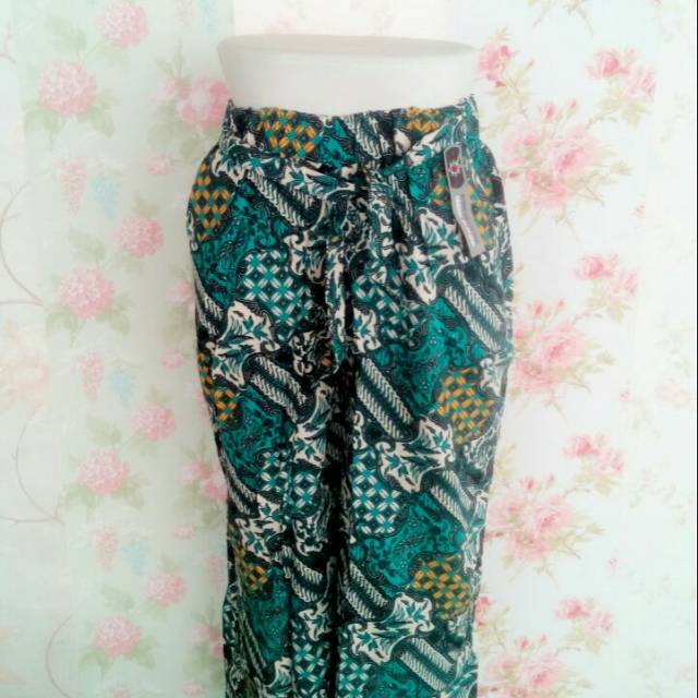 Celana kulot murah/kulot motif batik