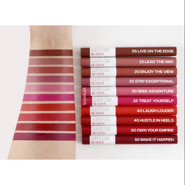 MAYBELLINE SUPERSTAY INK CRAYON