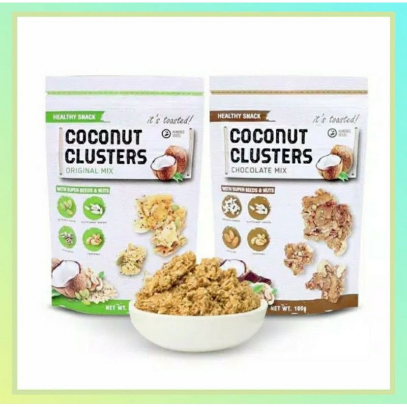 

Healthy Snack Coconut Cluster 100 gram