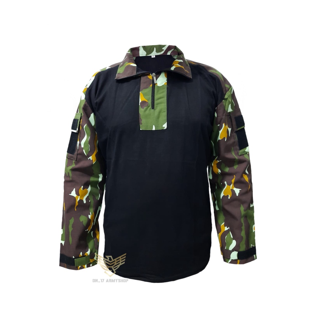 Kaos BDU / CombatShirt Loreng Pelopor Brimob Katun