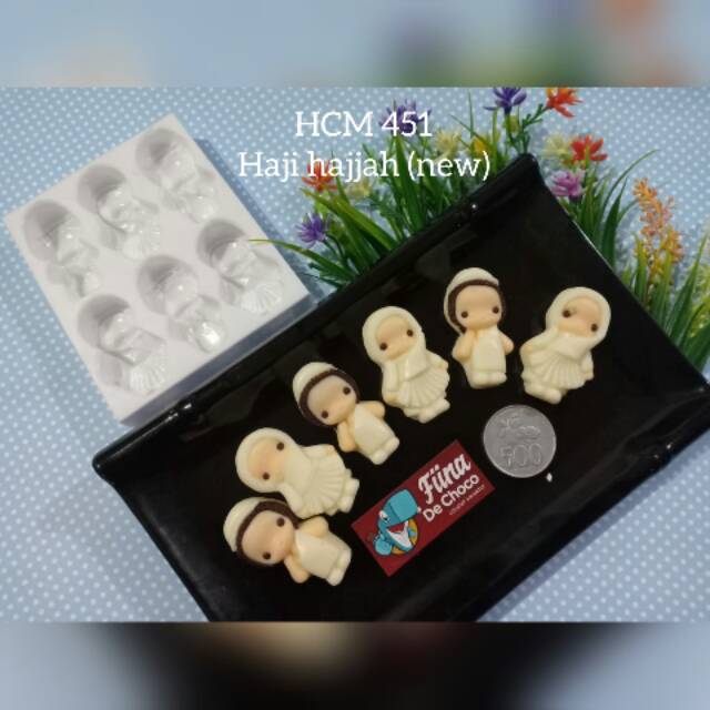 Cetakan coklat haji hajah HCM 0451 || fiina de choco