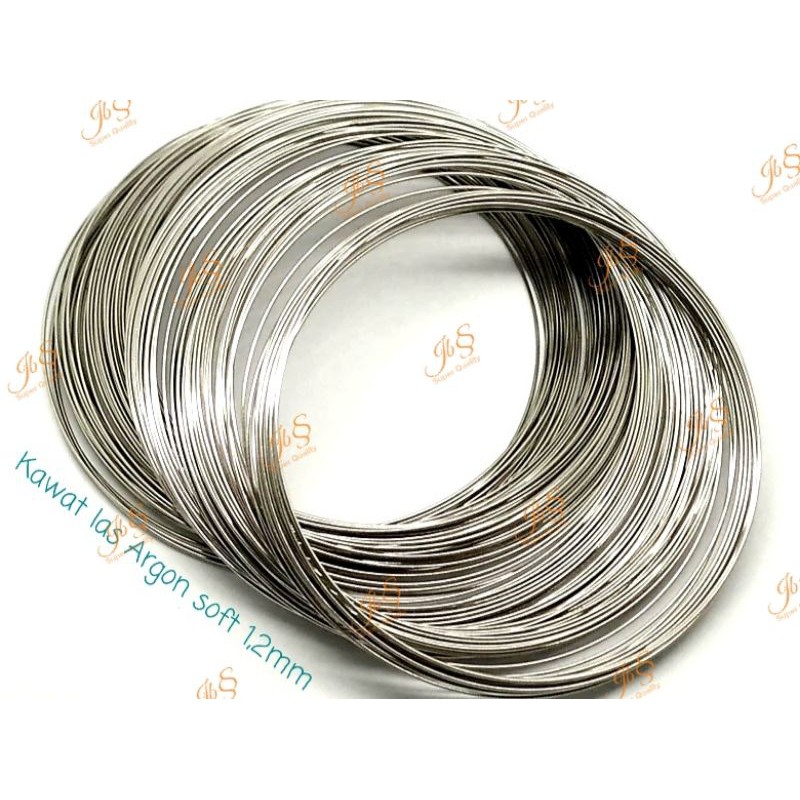 Kawat Las Argon Stainless Soft 304 1,0mm/1.2mm/1.5mm/2,0mm ( 1kg)