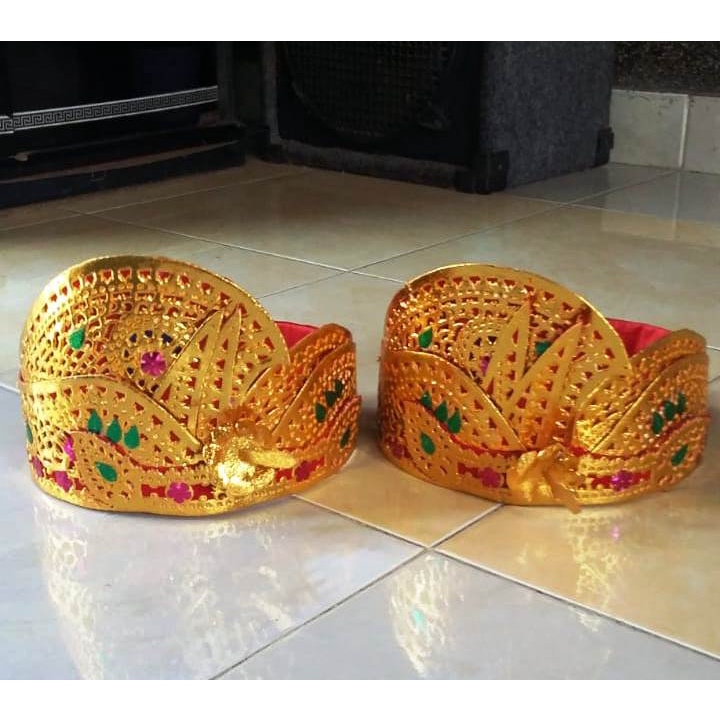 Mahkota gelungan tari bali gebyar duduk bali