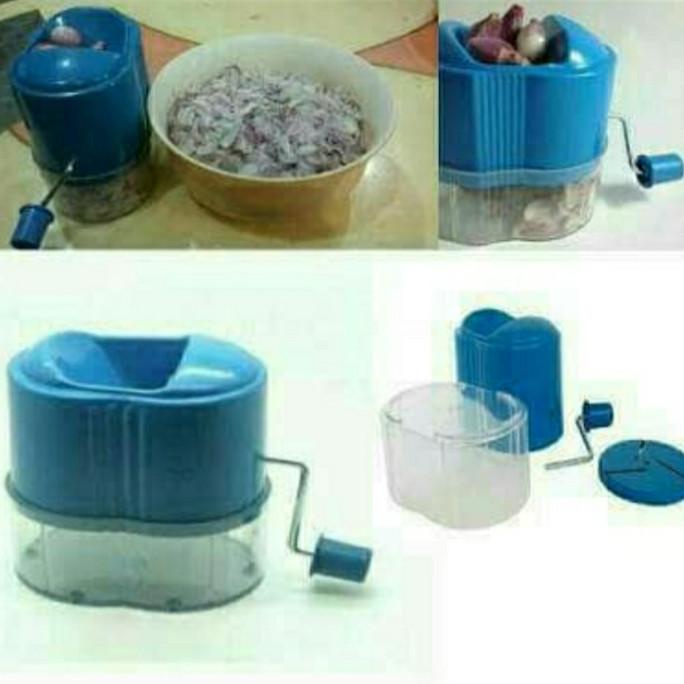 Onion Slicer Alat Iris Bawang Goreng / Pisau Pemotong Bawang Merah