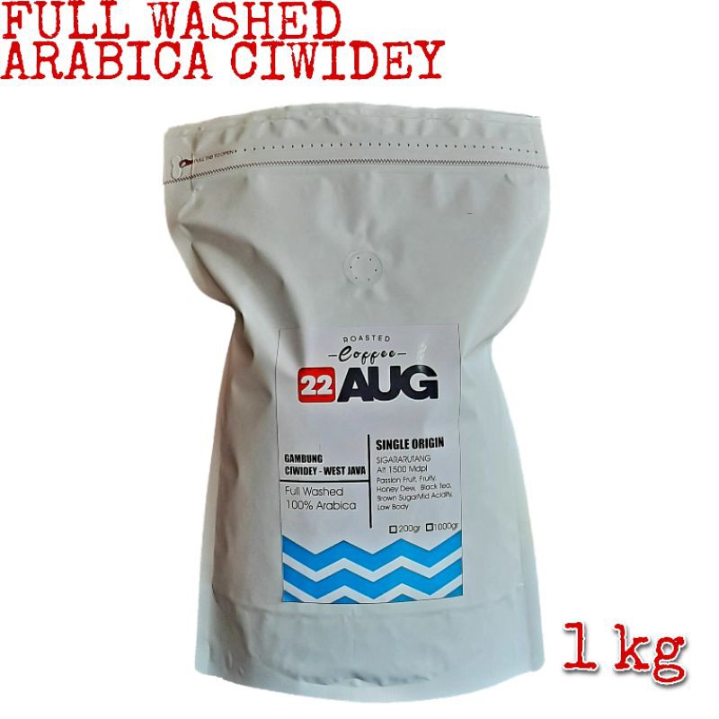 

KOPI ARABICA CIWIDEY BANDUNG 1 KG BEAN/BUBUK