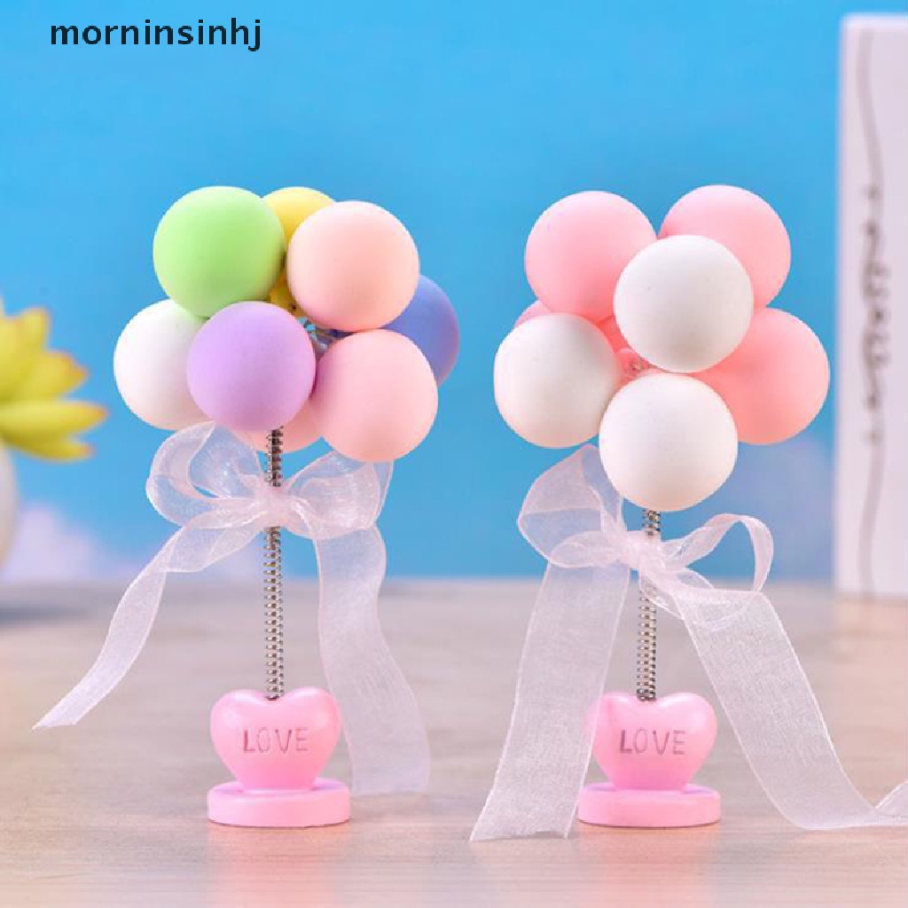 Mornin 1 Ikat Balon Bulat Mini Multi Warna Untuk Dekorasi Lansekap Mikro