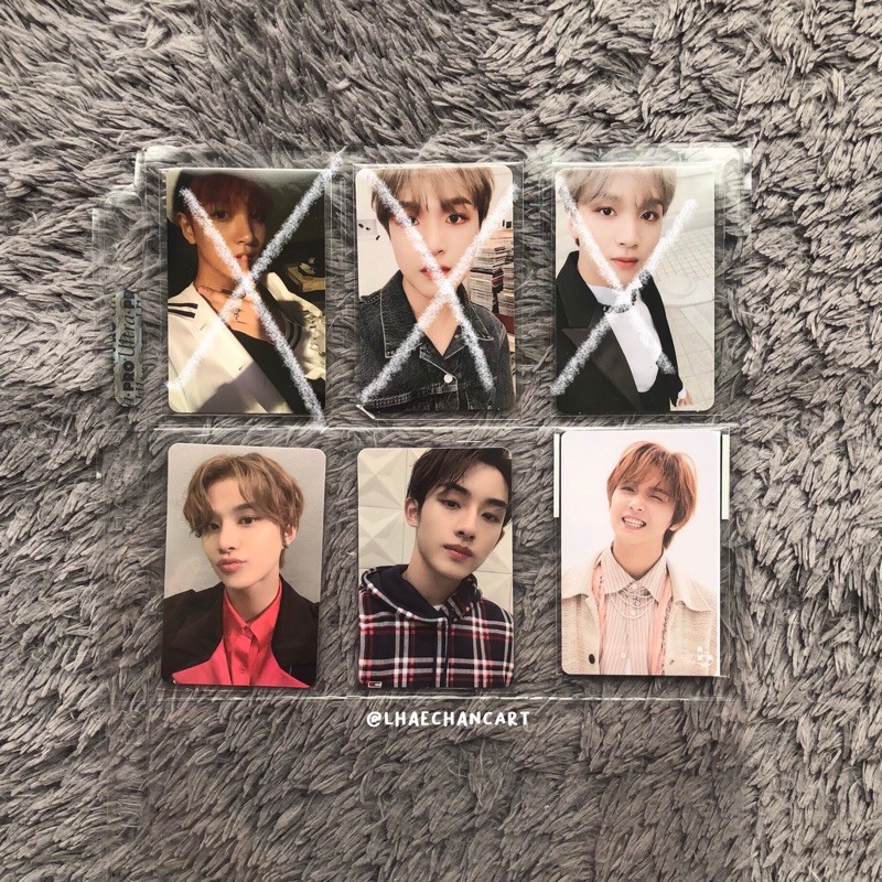 Kihno Departure Jungwoo Kihno Arrival Winwin (fullset) PC Cashbee Resonance haechan