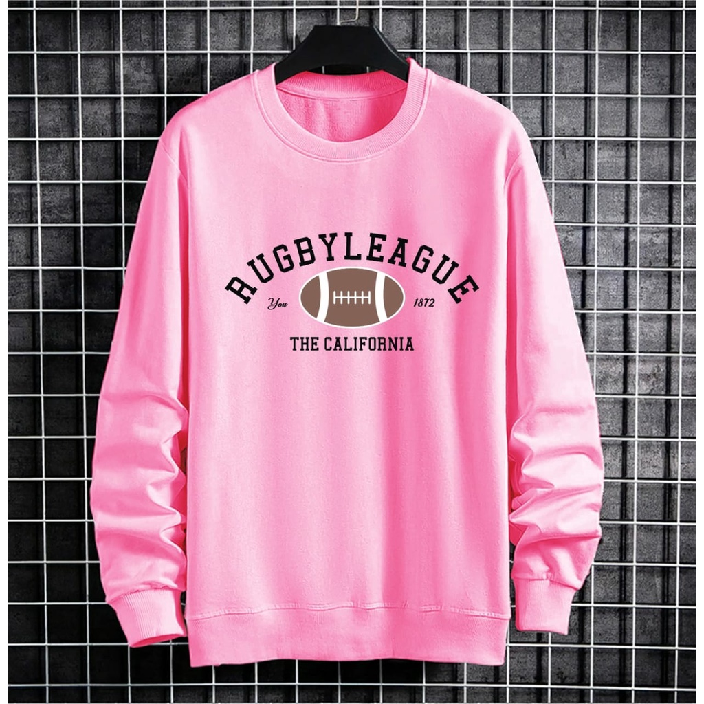 AMOSJKT28.ATASAN LENGAN PANJANG/JUMPER/BAJU PRIA WANITA/BAJU SWEATER RUGBY