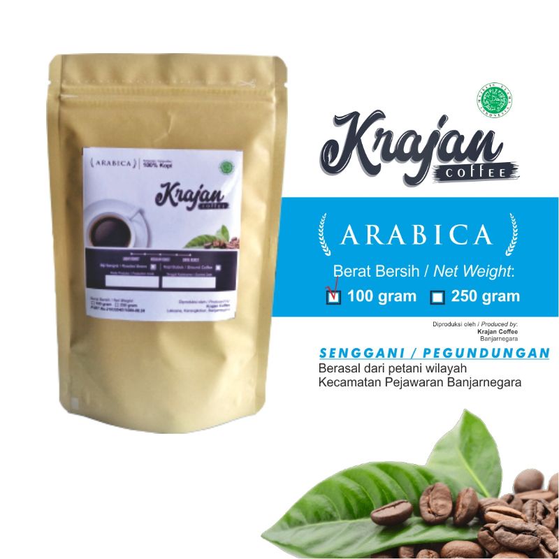 arabika pegundungan - arabika senggani - kopi banjarnegara - arabika banjarnegara