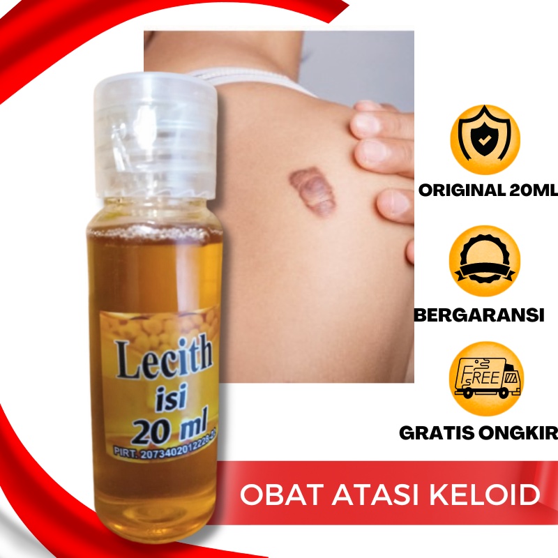 Lecith Obat Penghilang Bekas Luka/Keloid Original