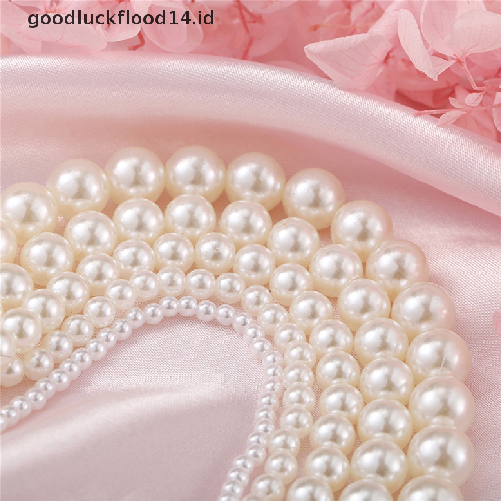 [OOID] Trendy Wedding Big Pearl Necklace For Women Fashion Imitation Pearl Necklace ID