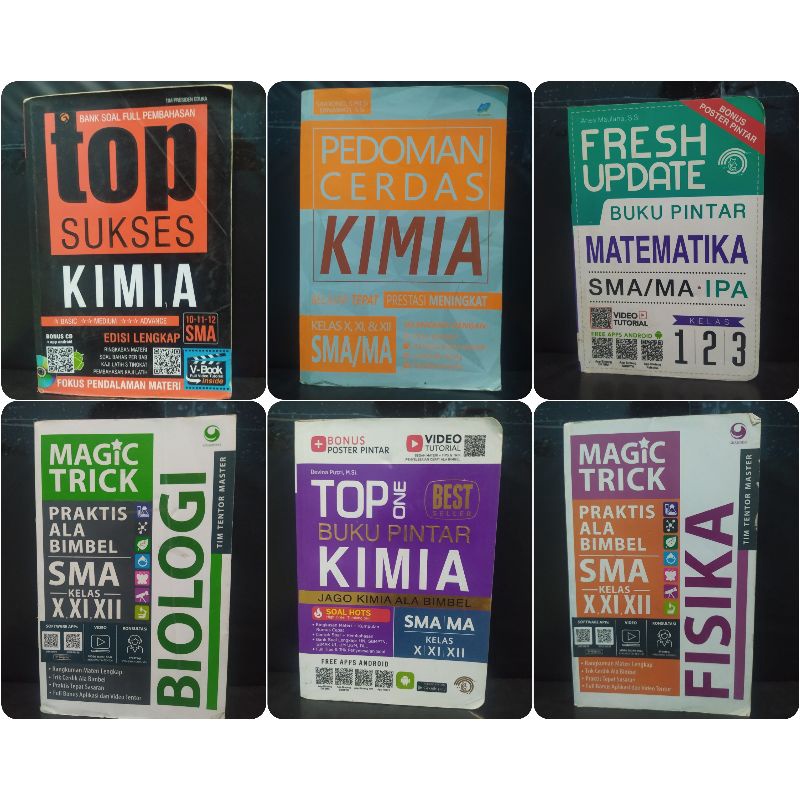Magic Trick Ringkasan Materi Soal Matematika Kimia SD SMP SMA Big Bank / FPM / Pedoman Cerdas