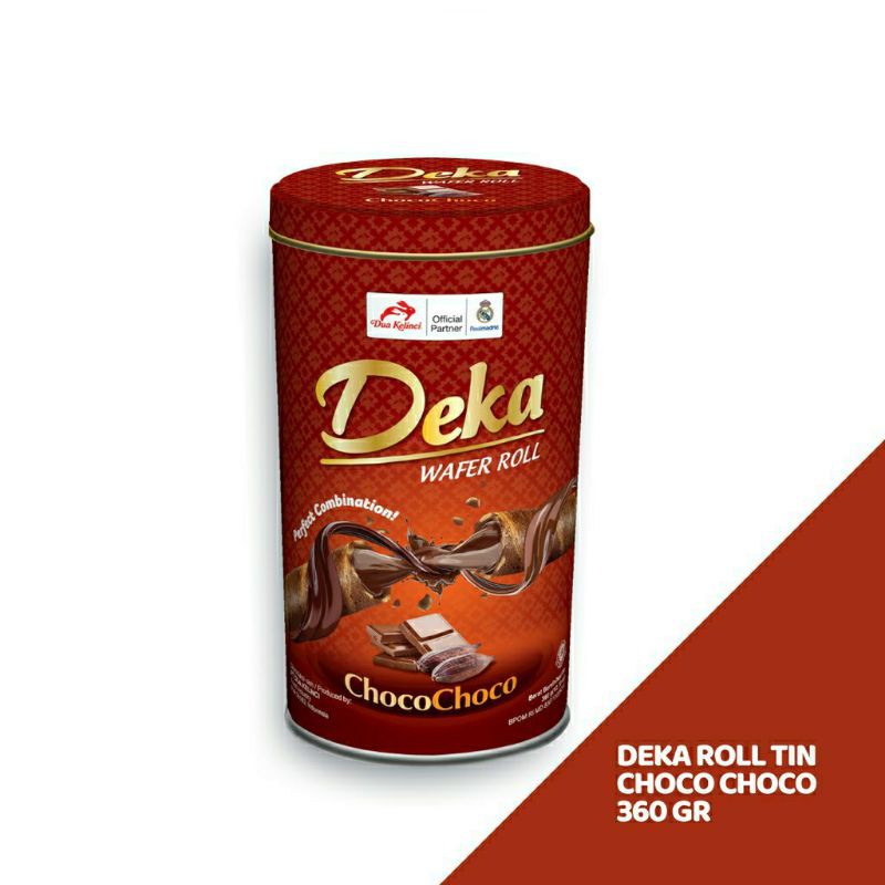 

DEKA Wafer Roll Choco Choco Tin 360 gr