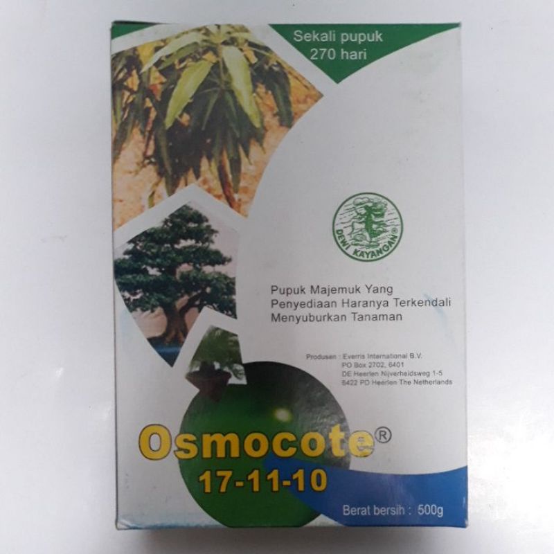Dekastar osmocote 17-11-10 500 gram pupuk daun