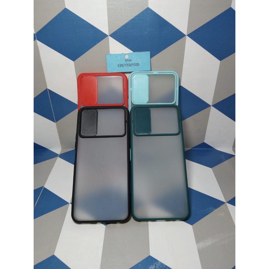 VIVO Y20/Y20i/Y20S SOFT CASE DOVE PENUTUP CAMERA SLIDING KAMERA