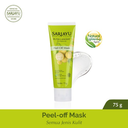 ★ BB ★ Sariayu Putih Langsat Peel of Mask 75gr - Sari Ayu