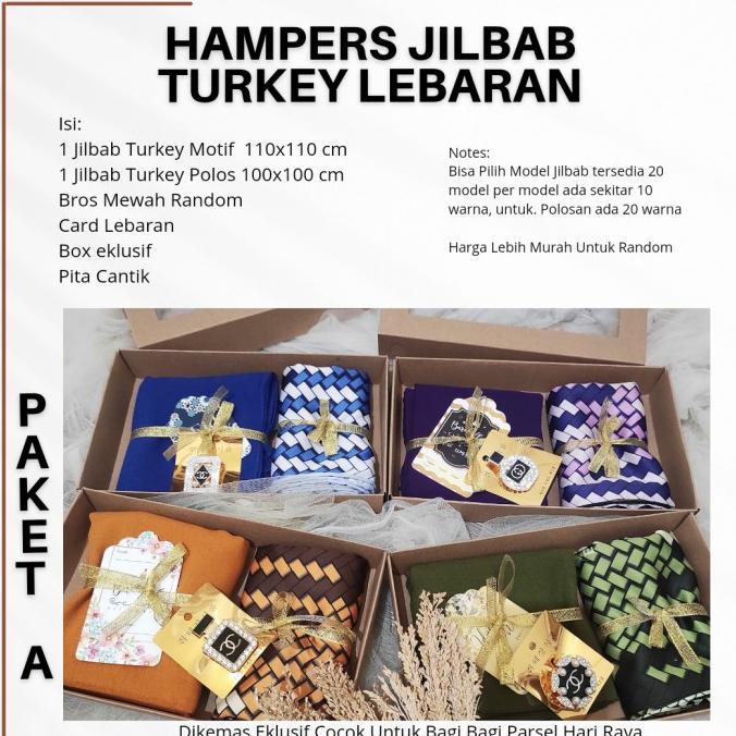 

Hampers Lebaran Jilbab Gift Package Cantik Murah Parsel Lebaran Grosir
