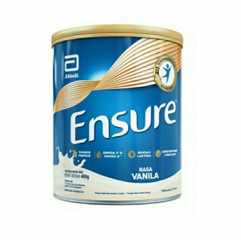 Susu ensure 380gr 400gr coklat dan vanila exp 2024 | ensure gold