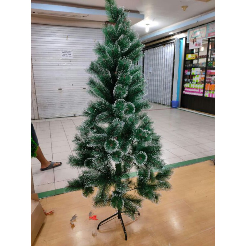 Pohon natal salju 180cm(6feet)