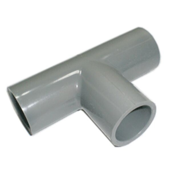 Tee Pipa PVC 3/4” in inch Sambungan Konektor Fitting Cabang T Paralon