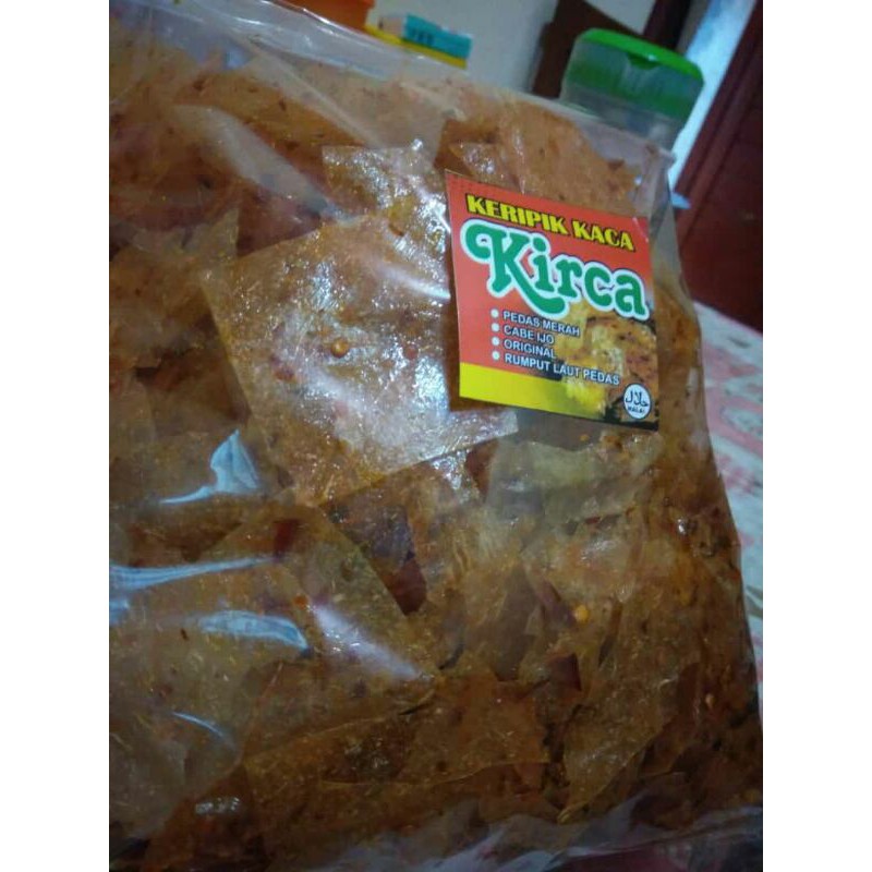 KERIPIK KACA CEMILAN KHAS TASIKMALAYA - 250 GRAM