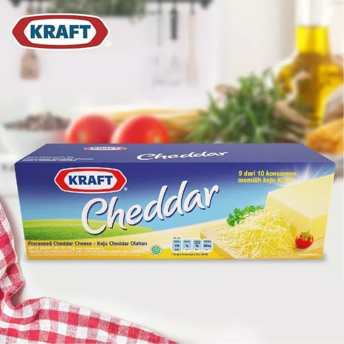 

Keju Kraft Chedar Batang 2kg