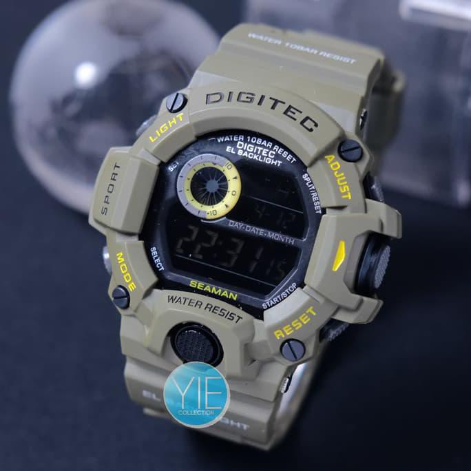 promo | diskon | sale Jam Tangan Digitec Aquaman DG 2064 T  (DG-2064-T) - Hijau terbaik | terlaris