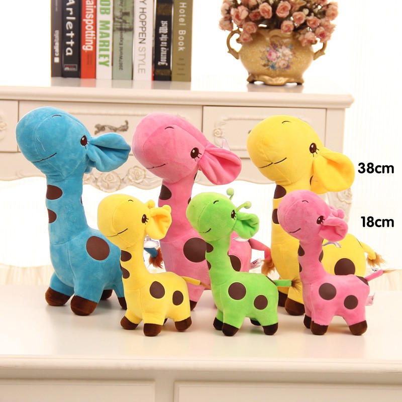 [Bayar Di Tempat]Boneka Plush Model Jerapah Lucu