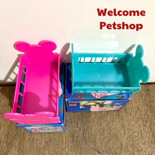 Tempat Tidur / Ranjang Tidur untuk Hamster / Mainan Hamster