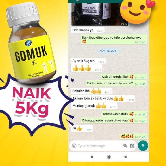 

【Penjualan Terbaik】 GOMUK MADU PENGGEMUK/ 100% ORIGINAL/NAIK 5-10 KG/ATASI GEMUK KETURUNAN/KURUS CACINGAN produck terbaik
