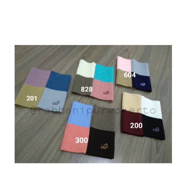 Bandana rajut 4 warna Rabbani