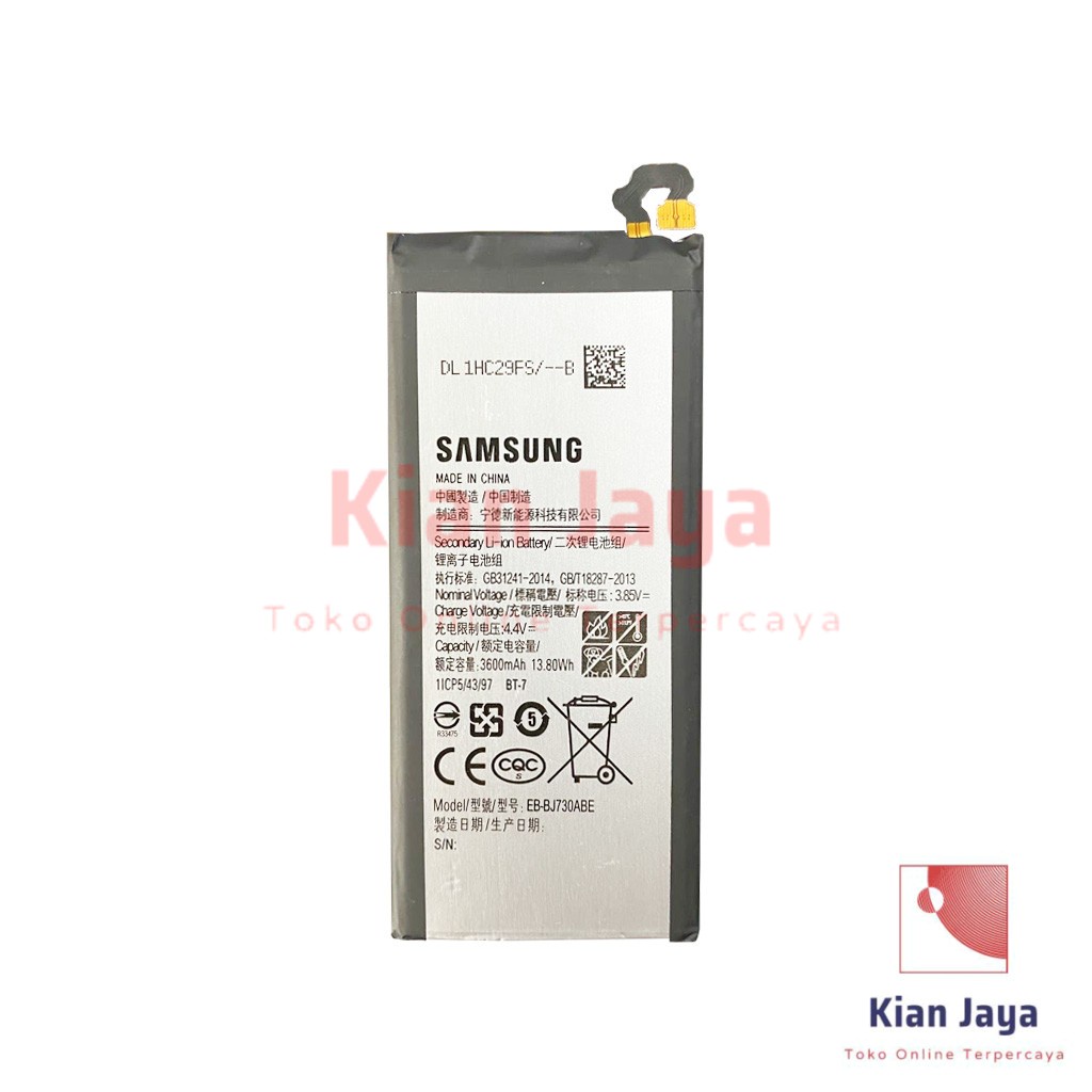 Baterai Samsung J7 PRO 2017 J730F A7 A720F Original OEM Batre Batrai Battery Hp EB-BA730ABE Ori