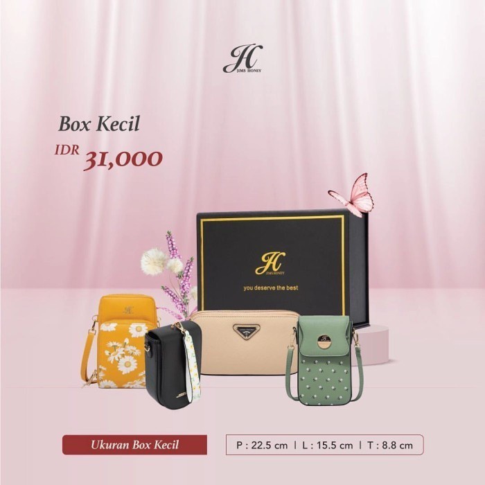 BOX KECIL JIMSHONEY KOTAK TAS