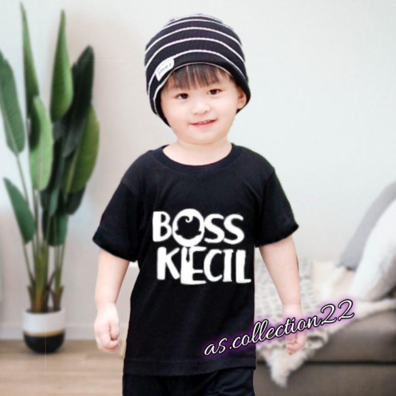 PAKAIAN KAOS ANAK BOSS KECIL 1-10 TAHUN