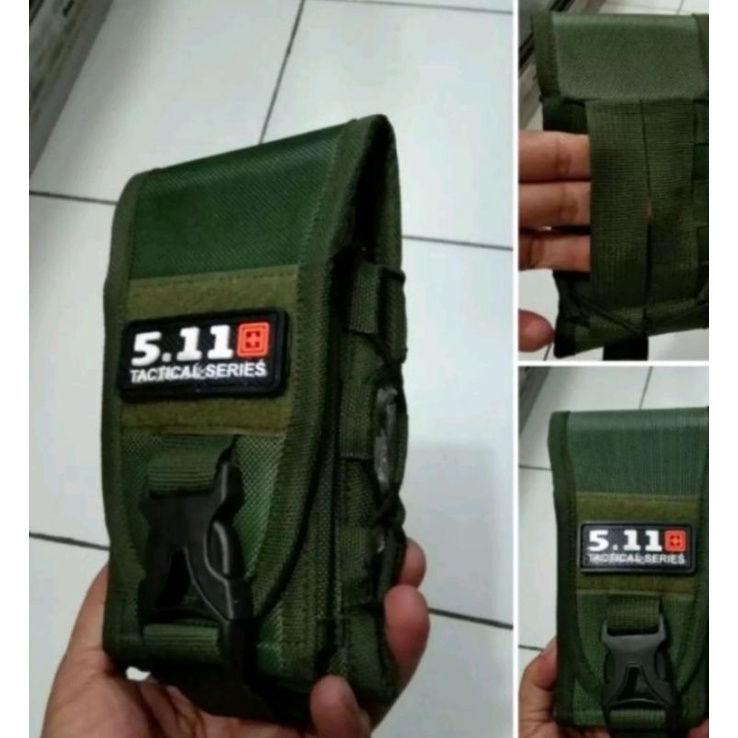 Sarung HP  511 Double | Tempat HP Tactical Army 511 | Wadah HP Pinggang | Bisa COD