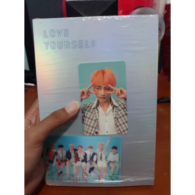 BTS OFFICIAL PC ONLY V TAEHYUNG BTS SPECIAL PHOTOCARD PC  ANSWER VERSI F (PC ONLY BUKAN FULLSET)