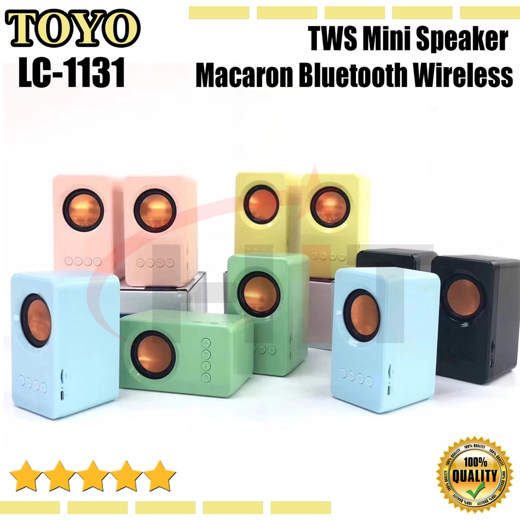 Speaker Bluetooh TOYO LC 1131 Speaker Bluetooh Wireless TWS 2in1