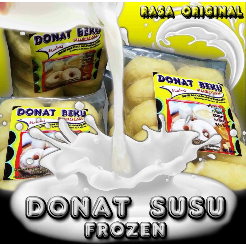 

DONAT SUSU FROZEN / DONAT BEKU FREDLIN (Original)