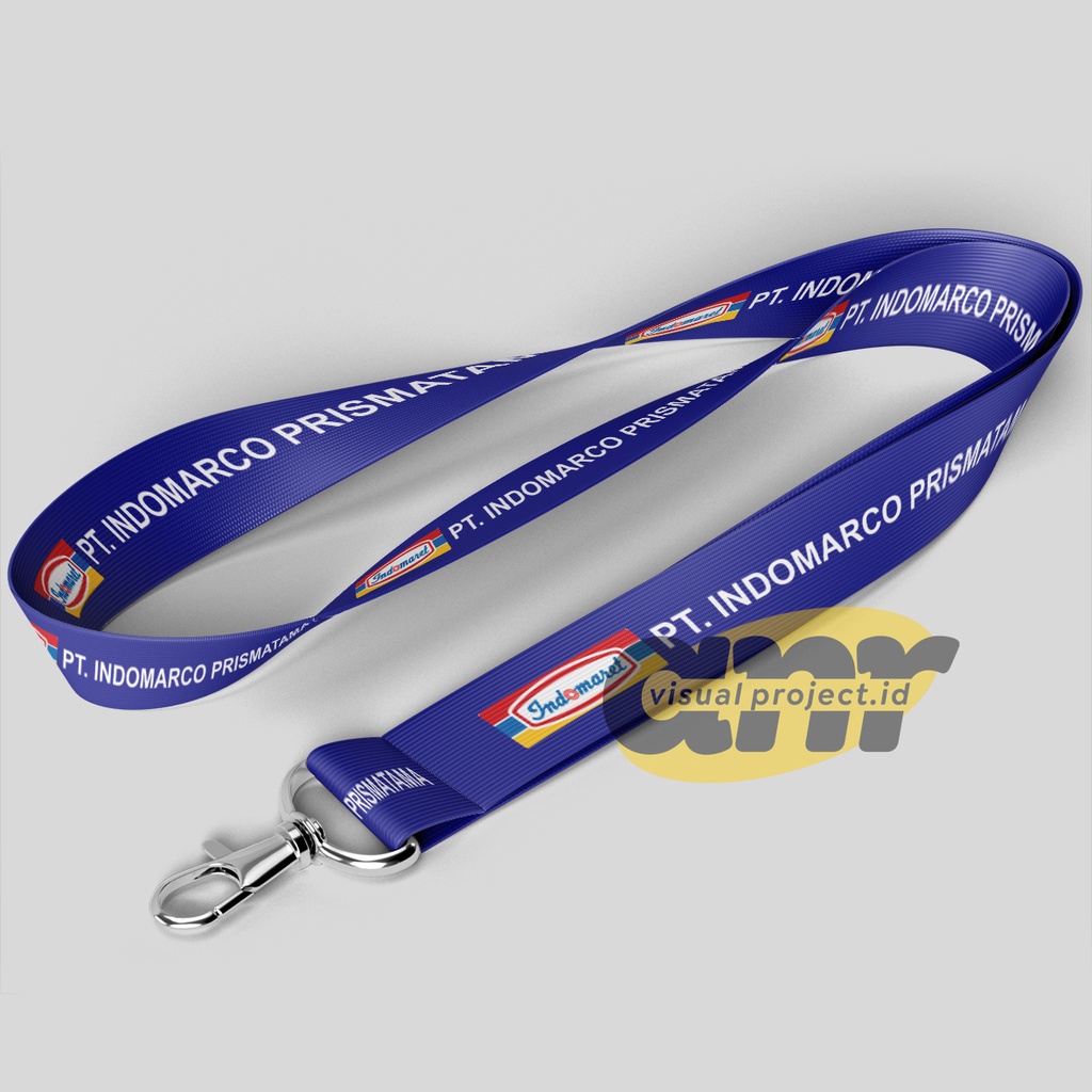 

Lanyard Indomarco 2 cm/ Tali Id Card Indomaret / Wadah + Yoyo Indomaret Murah Satuan