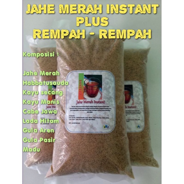 

Jahe Merah Instant 500gt