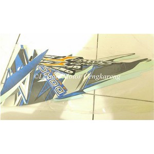 Striping Lis / Stiker body motor Satria Fu 2009 Biru